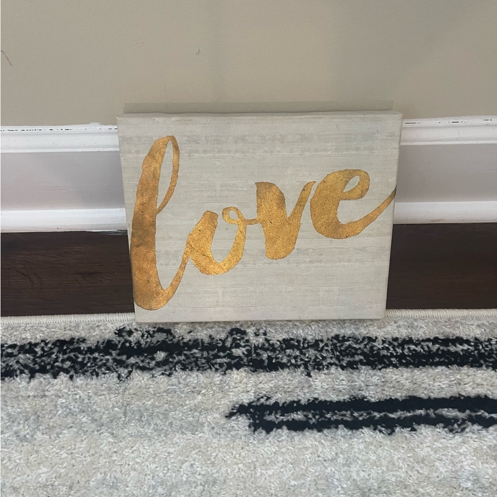 “Love” — home decor